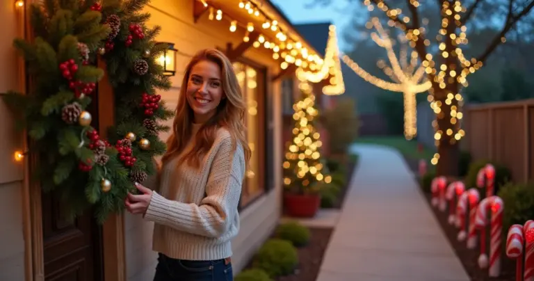 15 Ideias de Decoração de Natal Externo que Vão Encantar Sua Rua