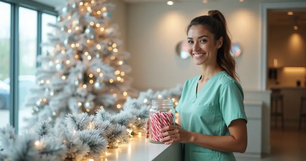 15 Ideias de Decoração de Natal para Clínica Odontológica que Humanizam