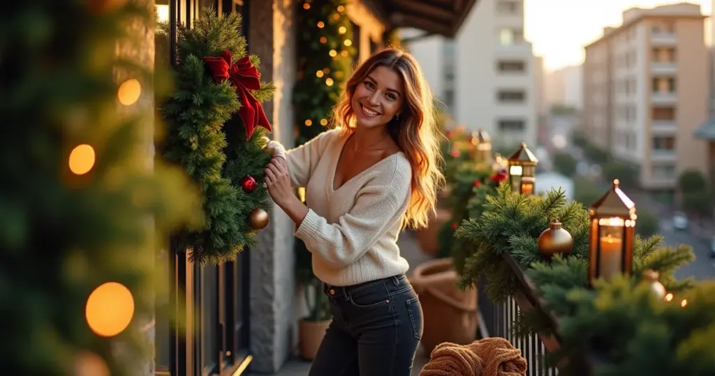 15 Ideias de Decoração de Natal para Varanda que Vão Encantar sua Rua