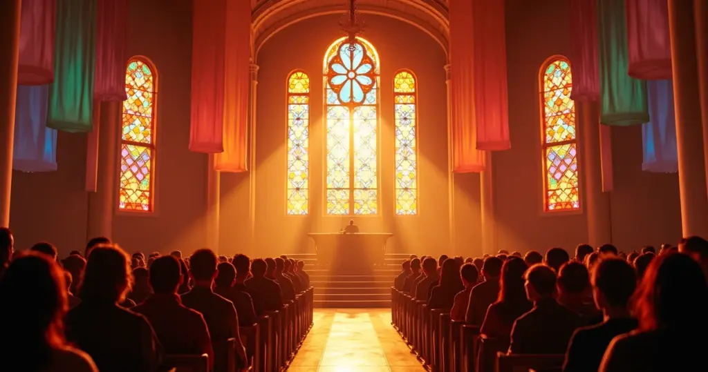 27 Ideias de Decoração de Painel para Igreja Evangélica que Transformam Cultos