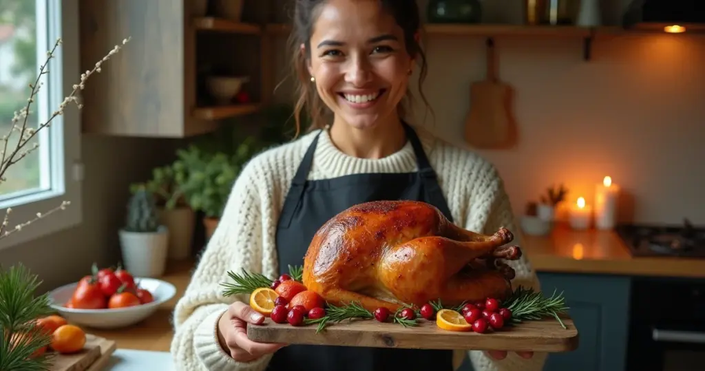 23 Ideias de Decoração de Peru para o Natal que Vão Arrasar na Ceia