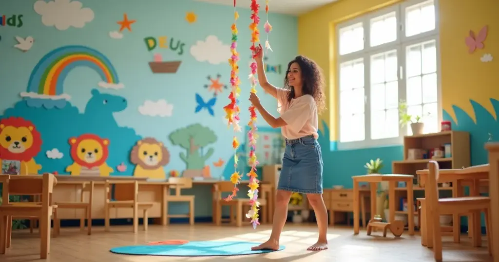 23 Ideias de Decoração de Sala Infantil de Igreja Evangélica que Encantam Antes de Ensinar