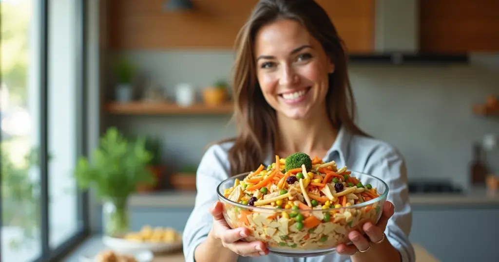 Decoração de salpicão que faz todo mundo tirar foto antes de comer