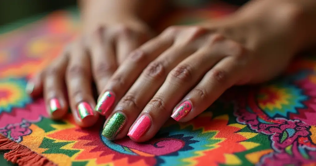 25 Ideias de Decoração de Unha em Gel para o Carnaval que Duram a Folia Toda