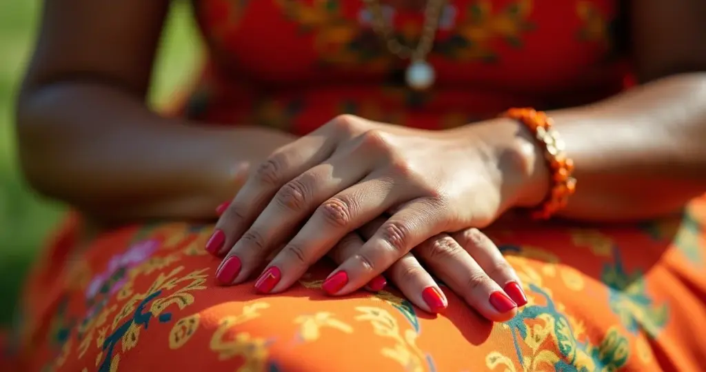 27 Ideias de Decoração de Unha Simples Vermelha para Fazer em Casa