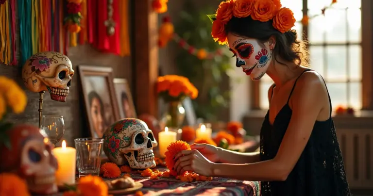 15 Ideias de Decoração Dia dos Mortos México para um Altar que Acolhe 15 Ideias de Decoração Dia dos Mortos México para um Altar que Acolhe