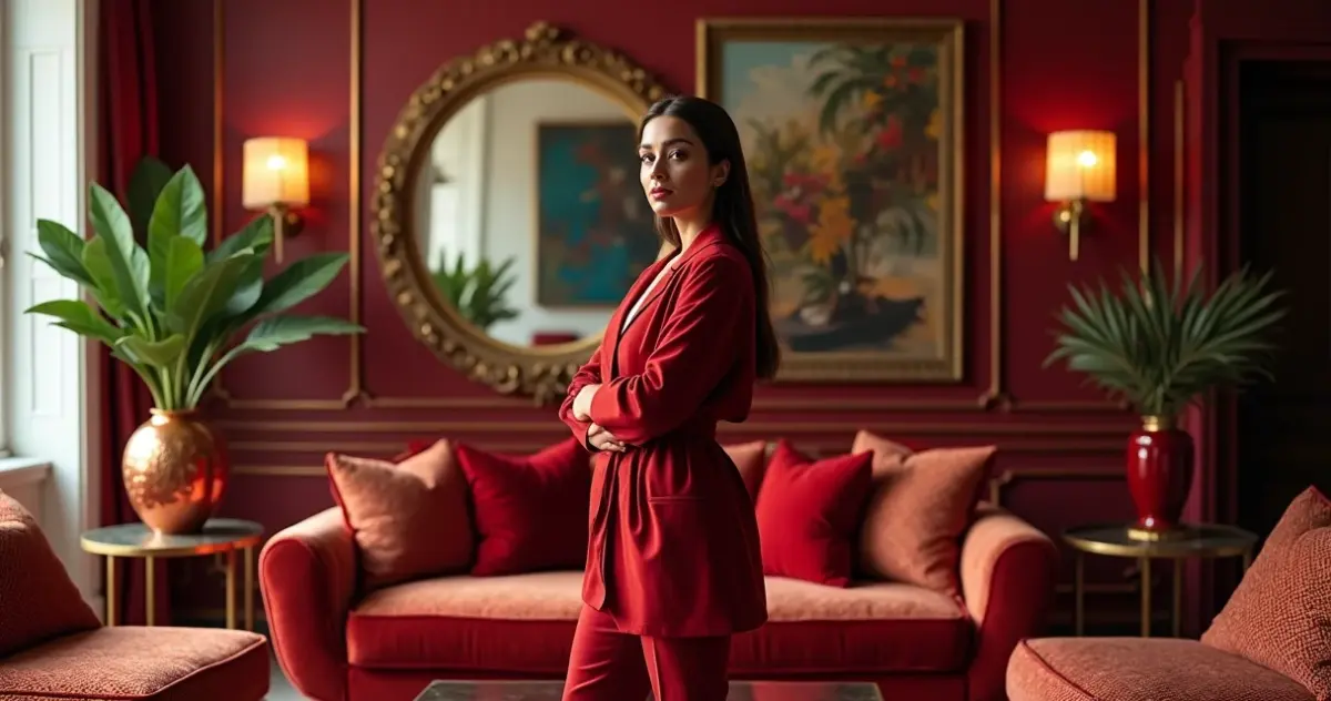 15 Ideias de Decoração Dourado e Vermelho que Transformam sua Casa