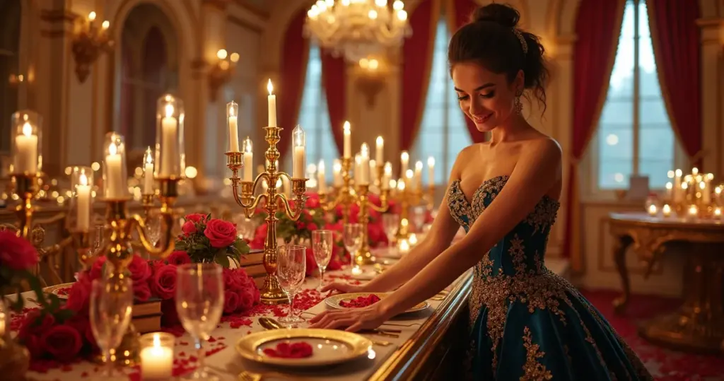 13 Ideias de Decoração Festa Bela e a Fera Luxo que Criam um Castelo Real