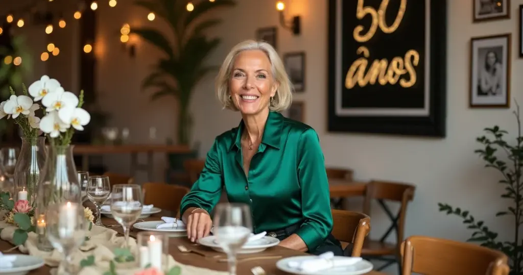 23 Ideias de Decoração Festa de 50 Anos Feminino que Contam Sua História