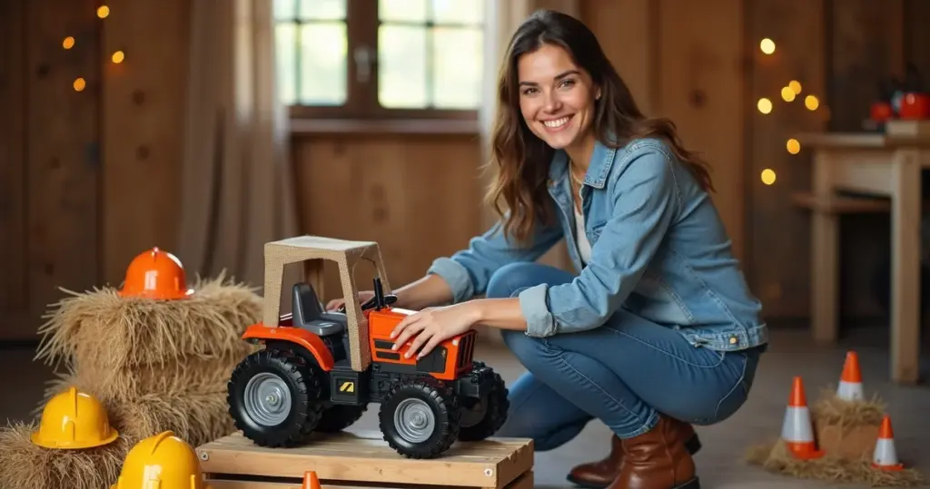 15 Ideias de Decoração Festa Infantil Trator: Escolha Fazendinha ou Construção