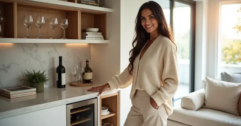 35 Ideias de Decoração Frigobar na Sala: Transforme o Canto em Ponto Alto