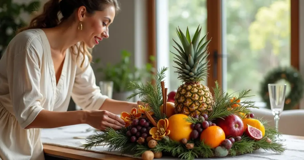 12 Ideias de Decoração Fruta Mesa de Natal que Impressionam