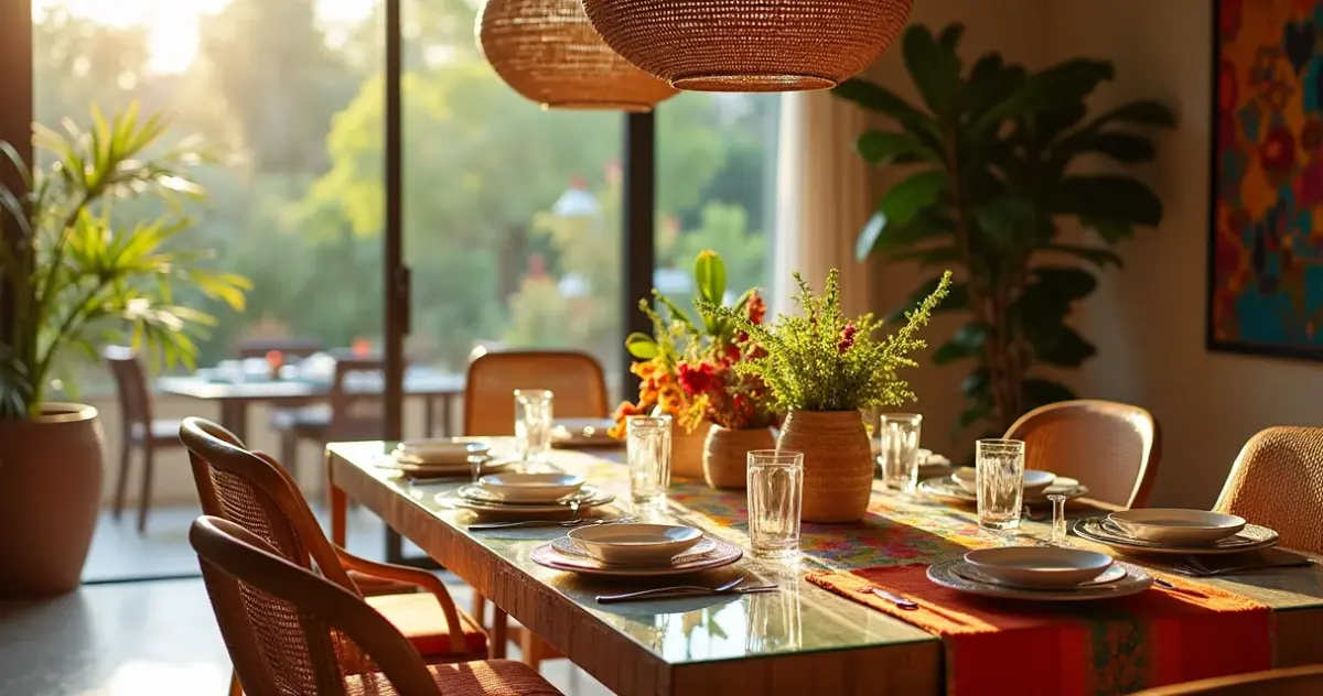 25 Ideias de Decoração Mesa de Vidro Sala de Jantar que Ampliam o Espaço