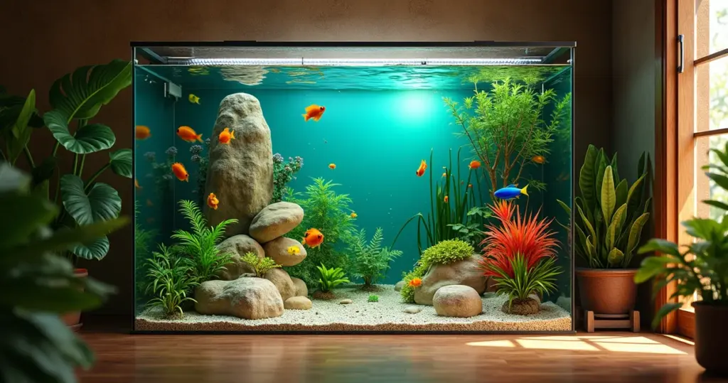 12 Ideias de Decoração para Aquário que Deixam Seus Peixes 40% Mais Felizes