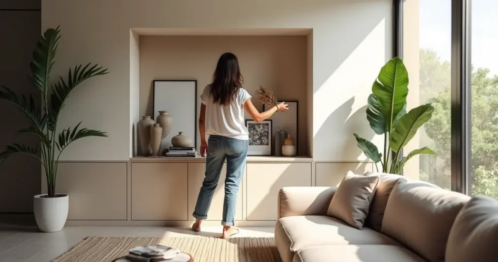 27 Ideias de Decoração para Nicho de Sala que Vão Transformar Seu Espaço