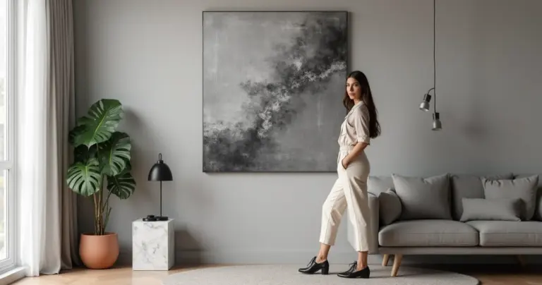 27 Ideias de Decoração para Parede Cinza que Valorizam Tudo ao Redor