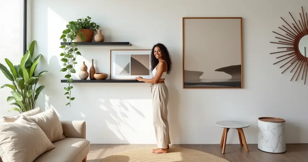 25 Ideias de Decoração Parede Branca Sala: Transforme o Vazio em Personalidade