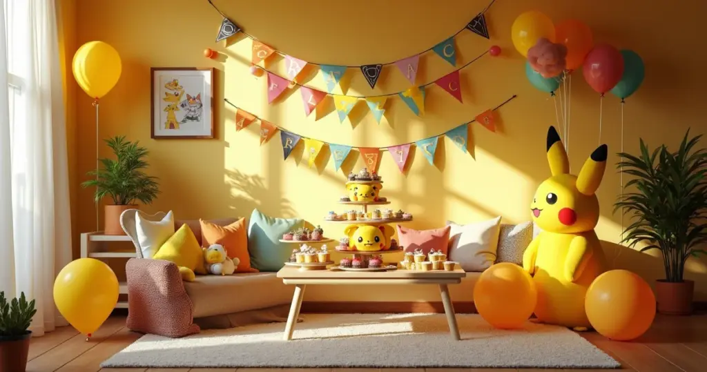 27 Ideias de Decoração Pokémon Festa Infantil que Ensinam Brincando