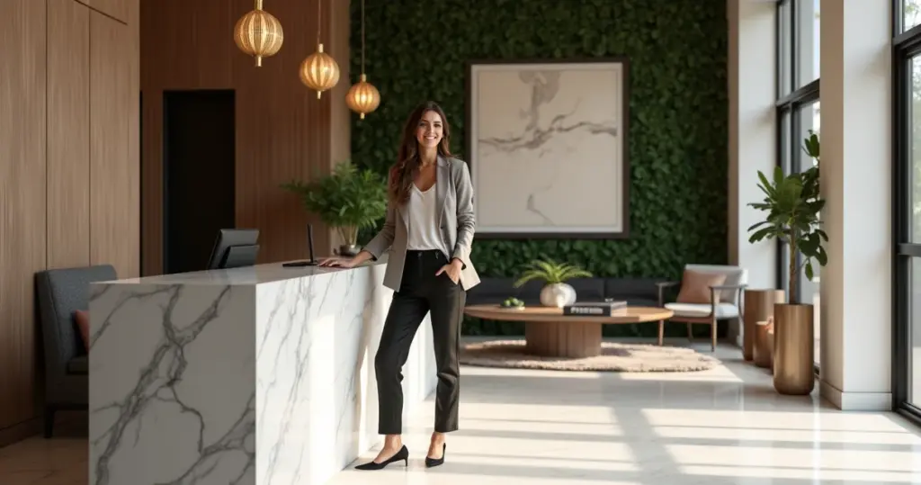 17 Ideias de Decoração Portaria de Prédio que Valorizam Seu Condomínio