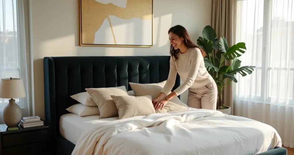 12 Ideias de Decoração Quarto com Cabeceira Preta (Vale Cada Centavo)