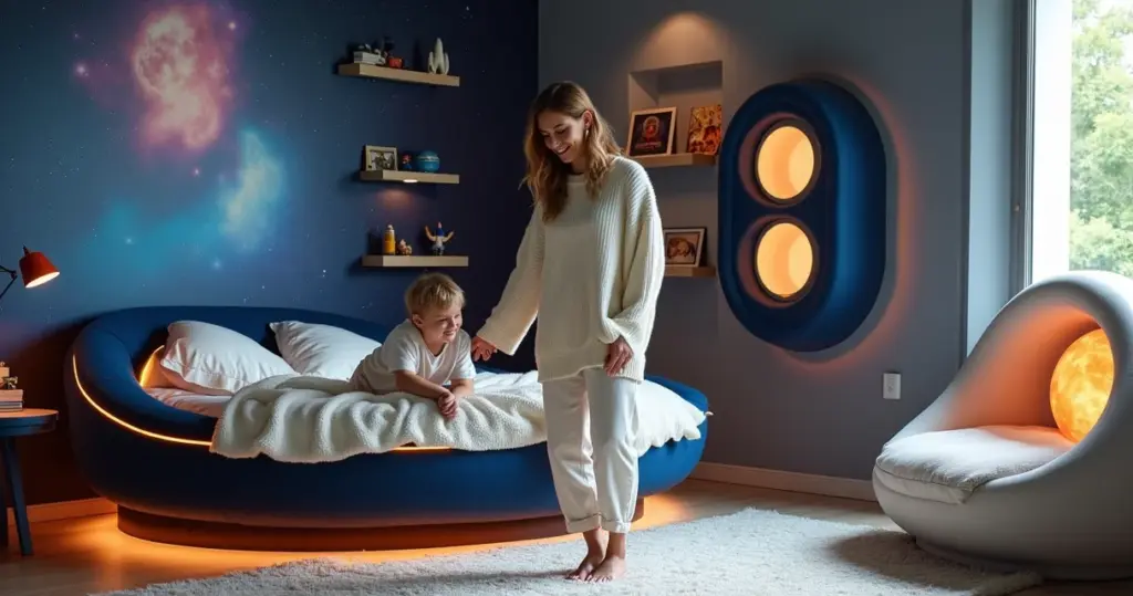 15 Ideias de Decoração Quarto Infantil Astronauta Que Vão Virar Nave