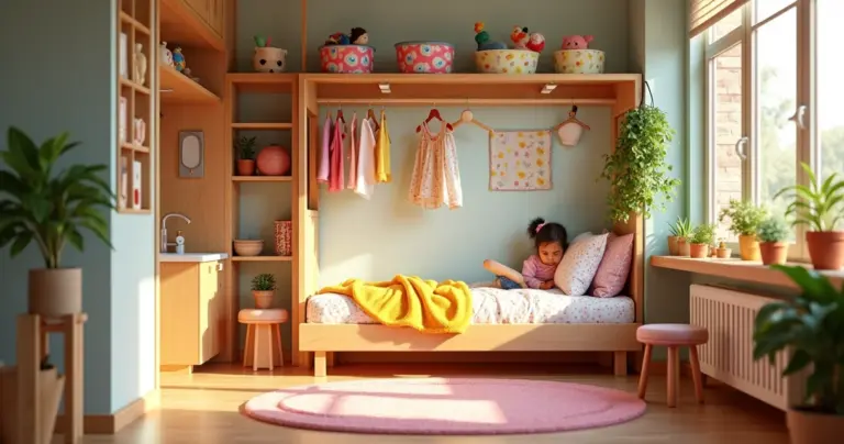 27 Ideias de Decoração Quarto Menina 2 Anos Que Ensinam Autonomia