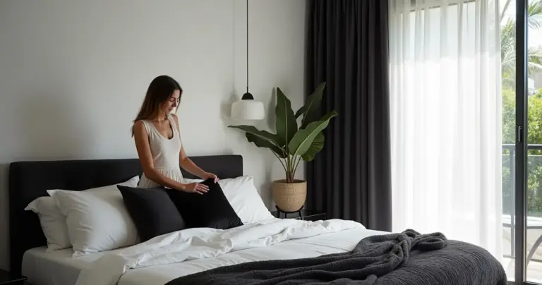 12 Ideias de Decoração Quarto Preto e Branco que Funcionam no Brasil 12 Ideias de Decoração Quarto Preto e Branco que Funcionam no Brasil