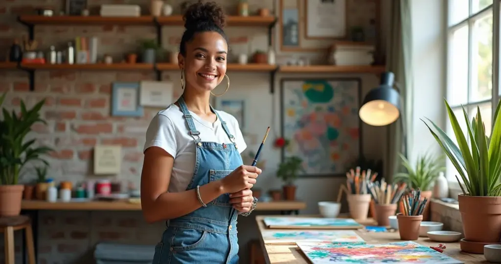 12 Ideias de Decoração Sala de Artes que Aumentam Sua Produtividade