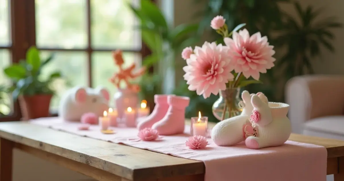 18 Ideias de Decoração Simples Chá de Fraldas Menina (Orçamento Baixo) 18 Ideias de Decoração Simples Chá de Fraldas Menina (Orçamento Baixo)