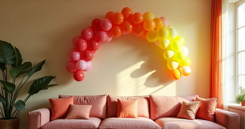 12 Ideias de Decoração Simples com Balão na Parede (em 1h!)