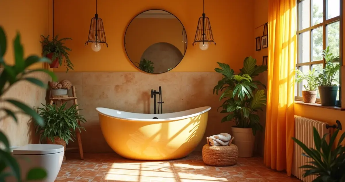 27 Ideias de Decoração Simples de Banheiro que Organizam e Embelezam
