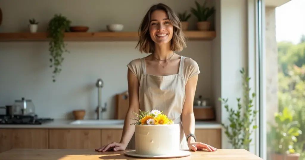 Decoração simples de bolo de aniversário: 1 detalhe que faz tudo