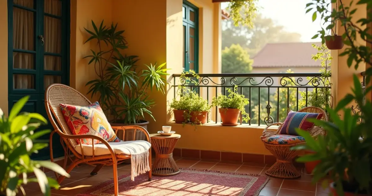 27 Ideias de Decoração Simples de Varanda que Funcionam em 1 Dia