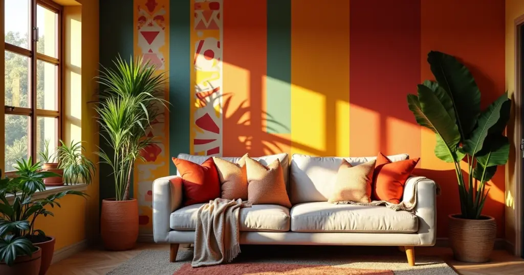 17 Ideias de Decoração TNT Parede que Mudam seu Ambiente em Horas