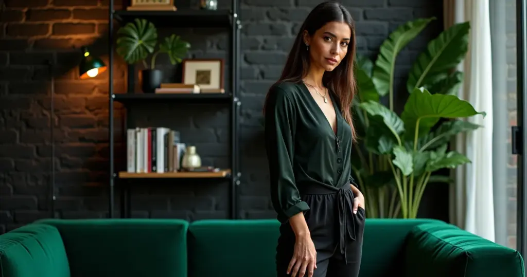 21 Ideias de Decoração Verde e Preto Que Vão do Industrial ao Luxuoso