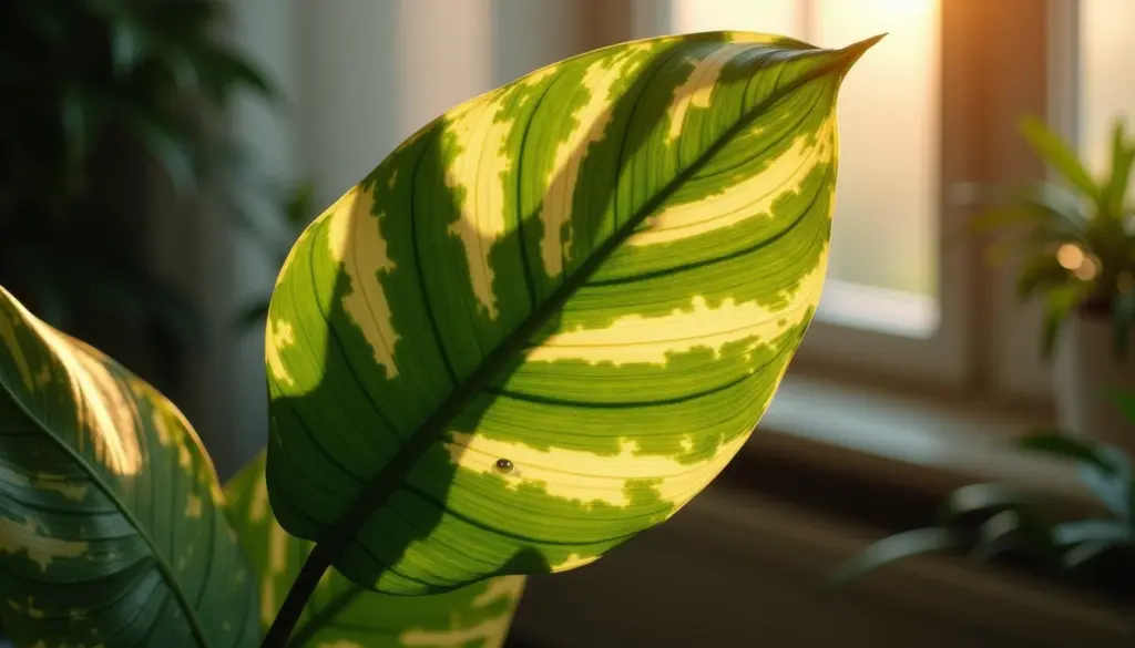 Dieffenbachia amoena: Como evitar folhas amareladas na sua planta