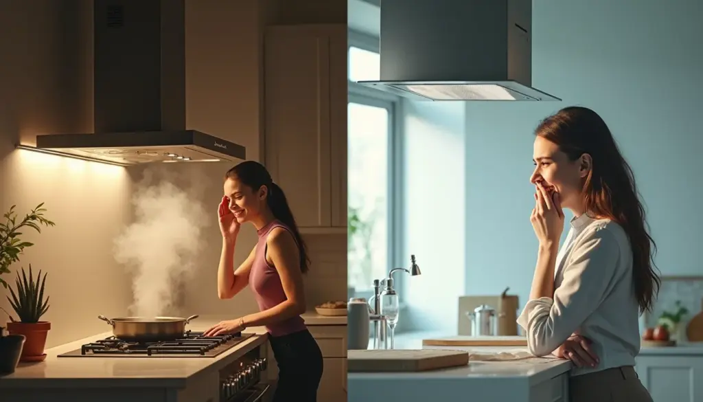 A diferença entre coifa e depurador que ninguém te conta (e que salva sua cozinha)