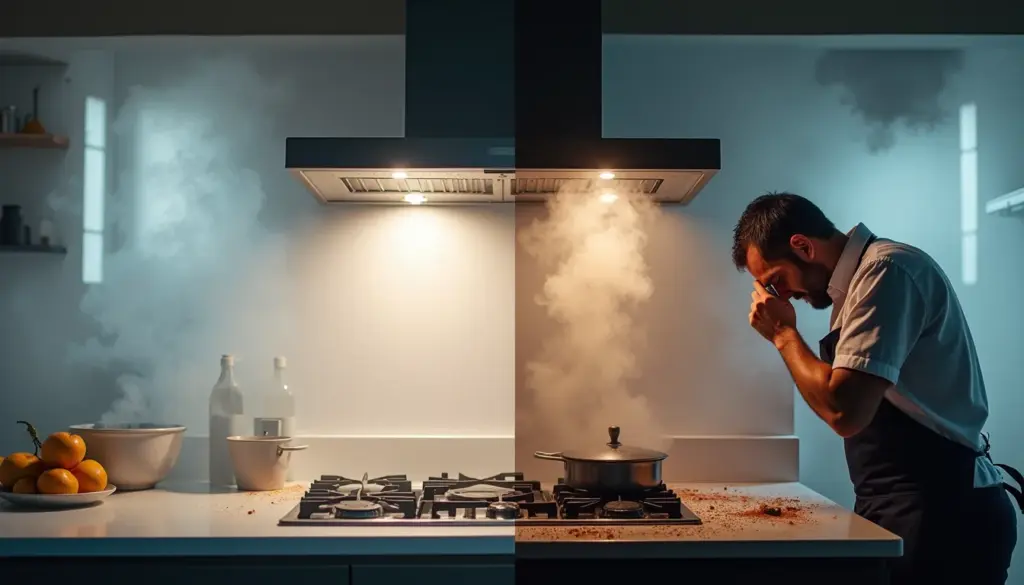 Diferença entre depurador e exaustor que define se sua cozinha vai feder ou não