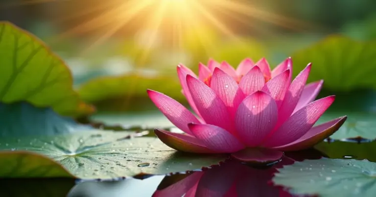 Flor de Lótus: O Segredo que Transforma Ambientes e Mentes