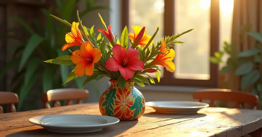 27 Ideias de Flor Decoração Mesa que Transformam Refeições em Momentos