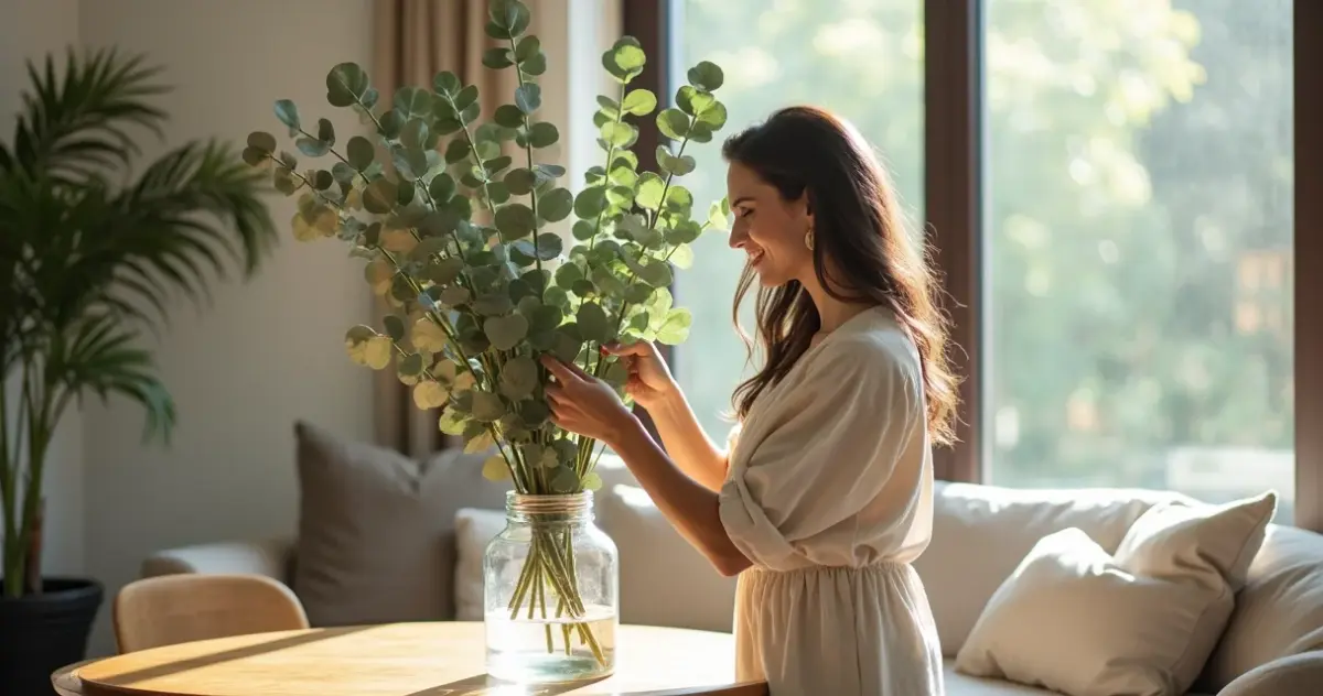 12 Ideias de Folha de Eucalipto para Decoração que Vão Transformar Sua Casa 12 Ideias de Folha de Eucalipto para Decoração que Vão Transformar Sua Casa