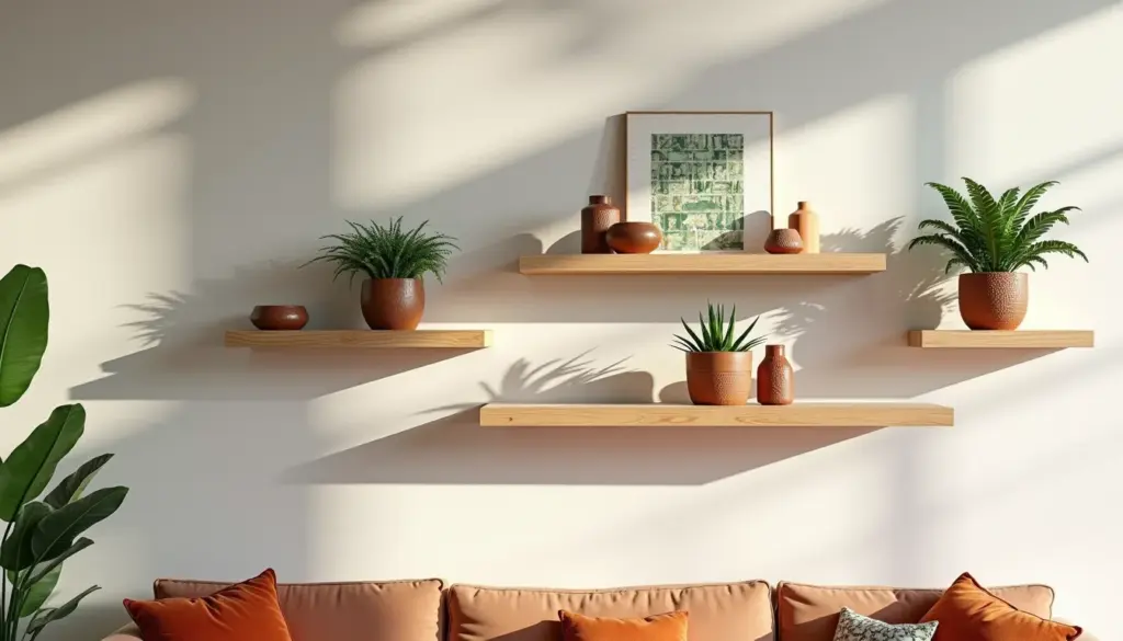 47 formas de colocar prateleiras na parede que funcionam de verdade