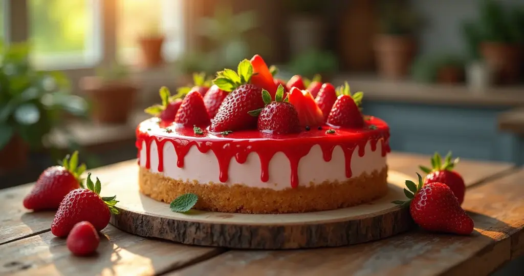 22 Ideias de Decoração de Bolo com Morango que Impressionam em 2026