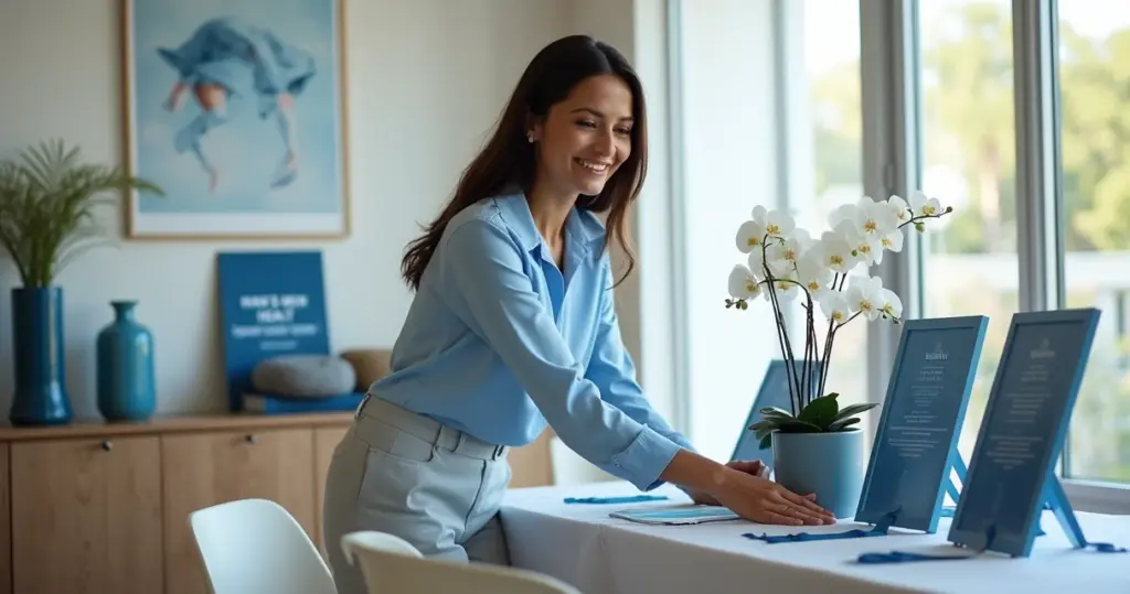 45 Ideias de Decoração Novembro Azul que Transformam Ambientes em Conscientização