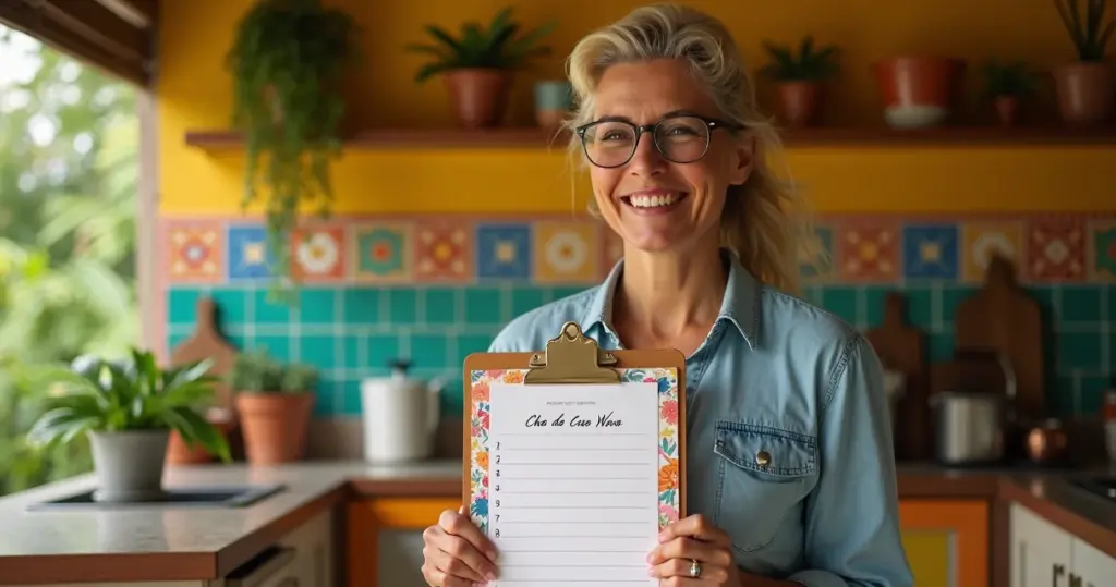 15 Ideias de Lista para Chá de Casa Nova que Funcionam na Prática