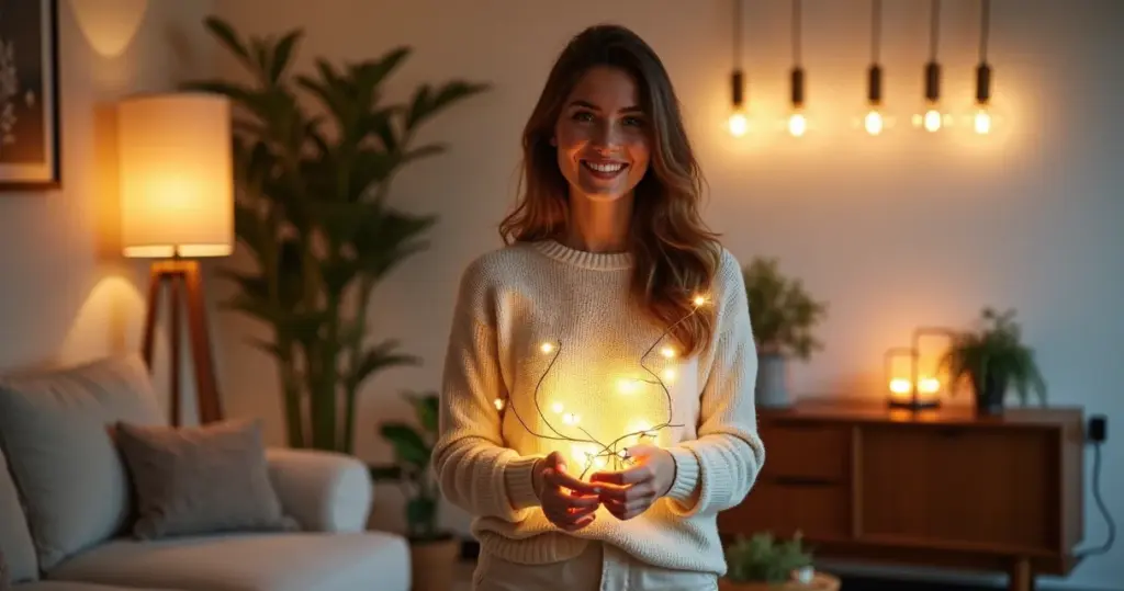 12 Ideias de Luzes de Decoração que Transformam sua Casa em Instagramável