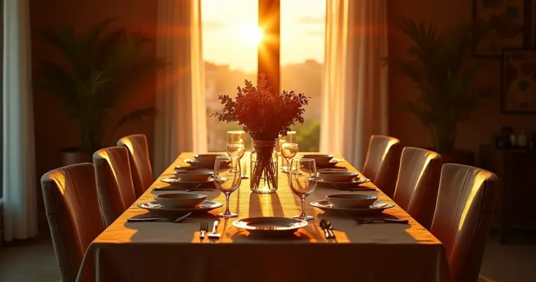 Medidas de uma mesa de 6 cadeiras: o segredo técnico que ninguém conta Medidas de uma mesa de 6 cadeiras: o segredo técnico que ninguém conta