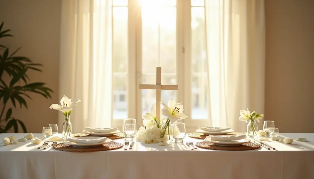 87 Ideias de Mesa de Batizado para 2026: Clássica, Rústica e +