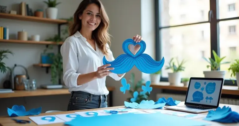 27 Ideias de Molde Novembro Azul Decoração para Imprimir em 2026 27 Ideias de Molde Novembro Azul Decoração para Imprimir em 2026