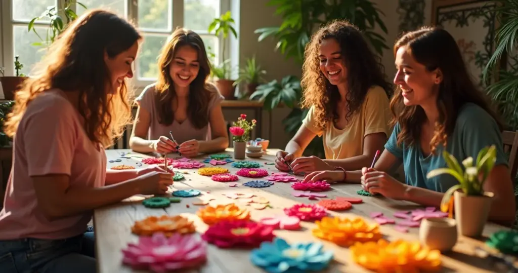 21 Ideias de Moldes de Flores de Eva para Decoração que Vão Encantar 21 Ideias de Moldes de Flores de Eva para Decoração que Vão Encantar